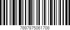 Código de barras (EAN, GTIN, SKU, ISBN): '7897975061708'