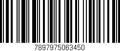 Código de barras (EAN, GTIN, SKU, ISBN): '7897975063450'
