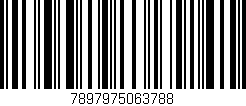 Código de barras (EAN, GTIN, SKU, ISBN): '7897975063788'