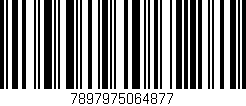 Código de barras (EAN, GTIN, SKU, ISBN): '7897975064877'