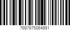 Código de barras (EAN, GTIN, SKU, ISBN): '7897975064891'