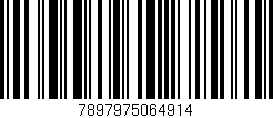 Código de barras (EAN, GTIN, SKU, ISBN): '7897975064914'