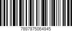 Código de barras (EAN, GTIN, SKU, ISBN): '7897975064945'