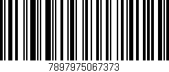 Código de barras (EAN, GTIN, SKU, ISBN): '7897975067373'