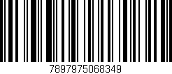 Código de barras (EAN, GTIN, SKU, ISBN): '7897975068349'