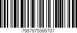 Código de barras (EAN, GTIN, SKU, ISBN): '7897975068707'