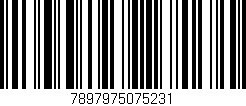 Código de barras (EAN, GTIN, SKU, ISBN): '7897975075231'