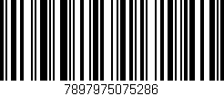 Código de barras (EAN, GTIN, SKU, ISBN): '7897975075286'