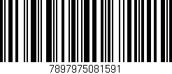 Código de barras (EAN, GTIN, SKU, ISBN): '7897975081591'