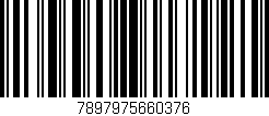 Código de barras (EAN, GTIN, SKU, ISBN): '7897975660376'