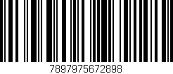 Código de barras (EAN, GTIN, SKU, ISBN): '7897975672898'