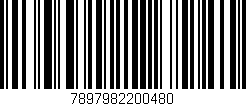 Código de barras (EAN, GTIN, SKU, ISBN): '7897982200480'