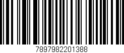 Código de barras (EAN, GTIN, SKU, ISBN): '7897982201388'