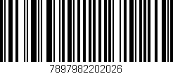 Código de barras (EAN, GTIN, SKU, ISBN): '7897982202026'