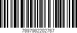 Código de barras (EAN, GTIN, SKU, ISBN): '7897982202767'
