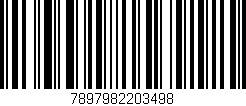 Código de barras (EAN, GTIN, SKU, ISBN): '7897982203498'