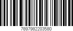 Código de barras (EAN, GTIN, SKU, ISBN): '7897982203580'