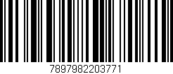 Código de barras (EAN, GTIN, SKU, ISBN): '7897982203771'