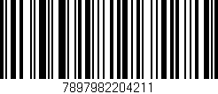 Código de barras (EAN, GTIN, SKU, ISBN): '7897982204211'