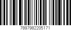 Código de barras (EAN, GTIN, SKU, ISBN): '7897982205171'