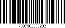 Código de barras (EAN, GTIN, SKU, ISBN): '7897982205232'