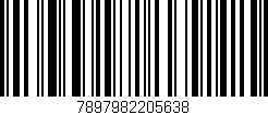 Código de barras (EAN, GTIN, SKU, ISBN): '7897982205638'
