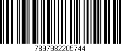 Código de barras (EAN, GTIN, SKU, ISBN): '7897982205744'