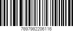 Código de barras (EAN, GTIN, SKU, ISBN): '7897982206116'