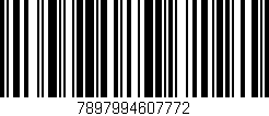 Código de barras (EAN, GTIN, SKU, ISBN): '7897994607772'