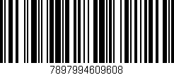 Código de barras (EAN, GTIN, SKU, ISBN): '7897994609608'