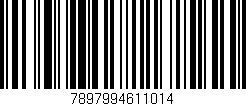 Código de barras (EAN, GTIN, SKU, ISBN): '7897994611014'
