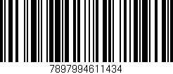 Código de barras (EAN, GTIN, SKU, ISBN): '7897994611434'