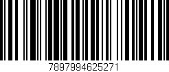 Código de barras (EAN, GTIN, SKU, ISBN): '7897994625271'