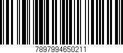 Código de barras (EAN, GTIN, SKU, ISBN): '7897994650211'