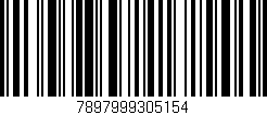 Código de barras (EAN, GTIN, SKU, ISBN): '7897999305154'