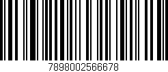Código de barras (EAN, GTIN, SKU, ISBN): '7898002566678'