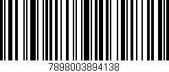 Código de barras (EAN, GTIN, SKU, ISBN): '7898003894138'