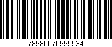 Código de barras (EAN, GTIN, SKU, ISBN): '78980076995534'