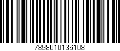 Código de barras (EAN, GTIN, SKU, ISBN): '7898010136108'