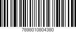 Código de barras (EAN, GTIN, SKU, ISBN): '7898010804380'