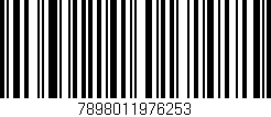 Código de barras (EAN, GTIN, SKU, ISBN): '7898011976253'