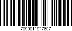 Código de barras (EAN, GTIN, SKU, ISBN): '7898011977687'
