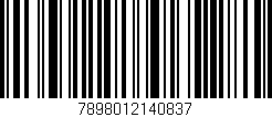 Código de barras (EAN, GTIN, SKU, ISBN): '7898012140837'
