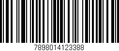 Código de barras (EAN, GTIN, SKU, ISBN): '7898014123388'