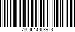 Código de barras (EAN, GTIN, SKU, ISBN): '7898014306576'
