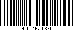 Código de barras (EAN, GTIN, SKU, ISBN): '7898016780671'