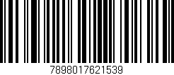Código de barras (EAN, GTIN, SKU, ISBN): '7898017621539'