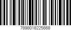 Código de barras (EAN, GTIN, SKU, ISBN): '7898018225668'