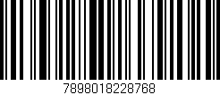 Código de barras (EAN, GTIN, SKU, ISBN): '7898018228768'