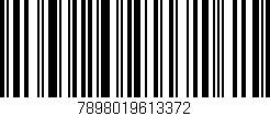 Código de barras (EAN, GTIN, SKU, ISBN): '7898019613372'